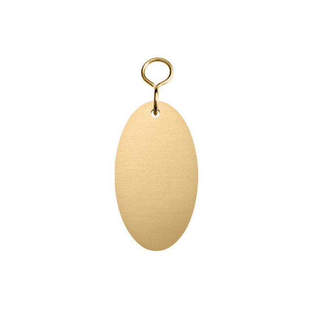 Schlüsselmarke Messing 37x67mm - pro Stück