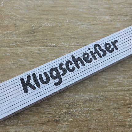 Zollstock mit Logo - pro Stück
