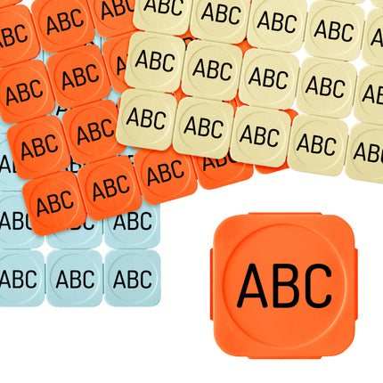 Eventchips eigene Buchstaben - 100 Stück