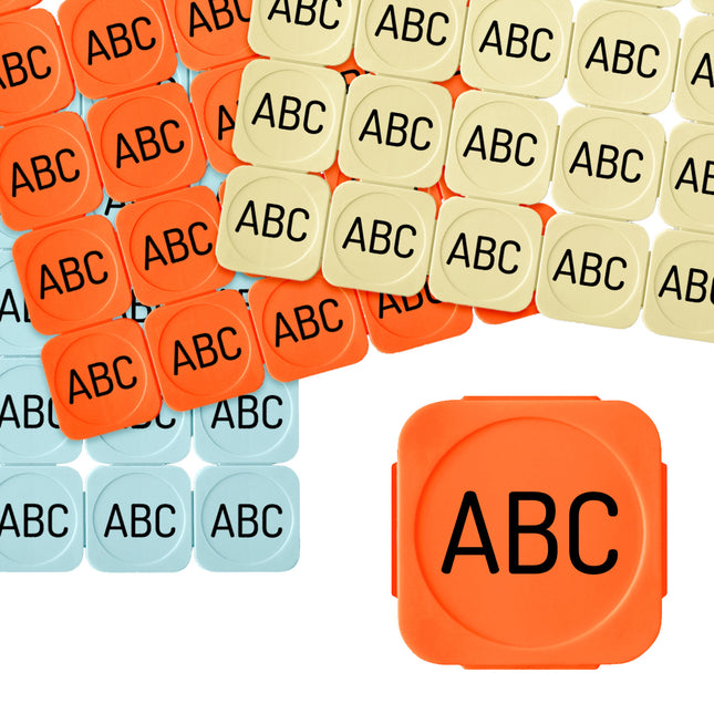 Eventchips eigene Buchstaben - 100 Stück