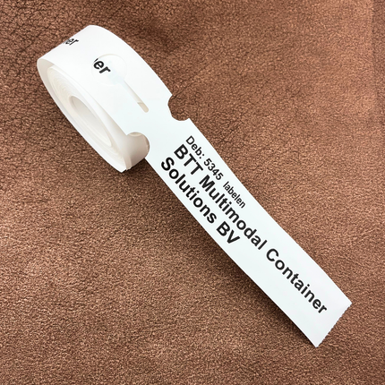 Schlaufenetiketten selbst gestalten 215x35mm - 100 Stück