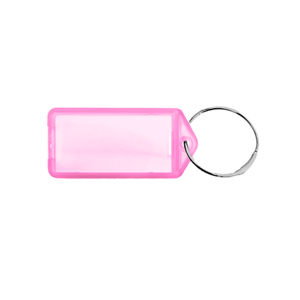 Schlüsseletikett aufklappbar groß 60x27 mm - 100 Stück