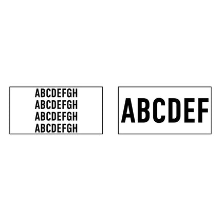 Stempel 78x38mm eigener Text