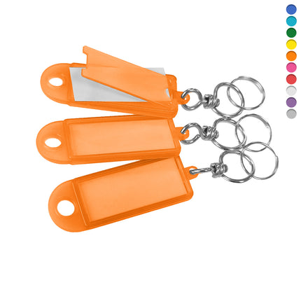 Schlüsseletikett aufklappbar 60x22mm - 1 Stück