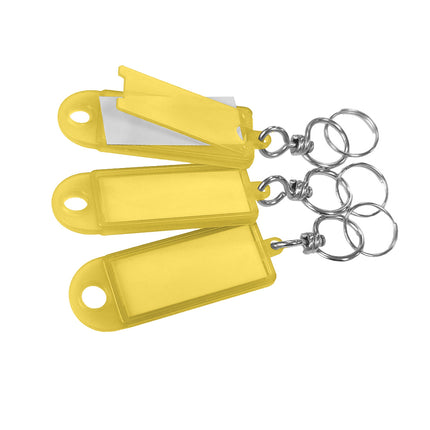 Schlüsseletikett aufklappbar 60x22mm - 1 Stück
