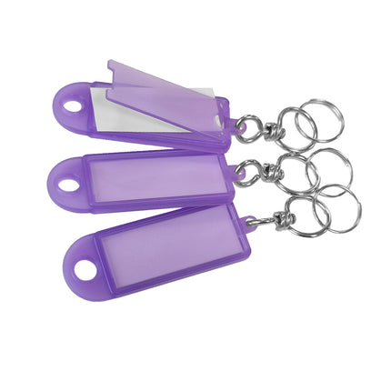 Schlüsseletikett aufklappbar 60x22mm - 1 Stück