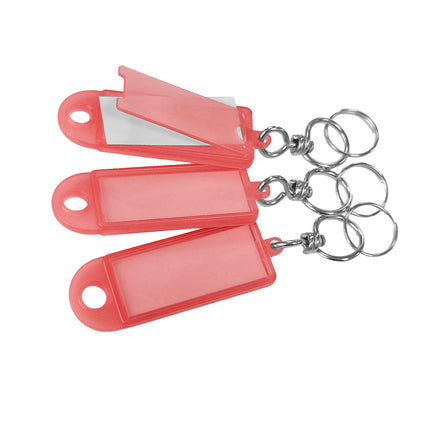 Schlüsseletikett aufklappbar 60x22mm - 1 Stück