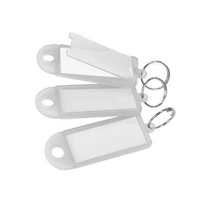 Schlüsseletikett aufklappbar 60x22mm - 100 Stück