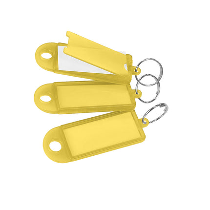 Schlüsseletikett aufklappbar 60x22mm - 100 Stück