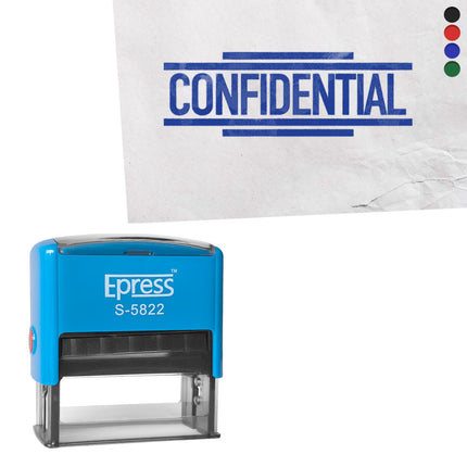 Stempel 58x22mm Confidential