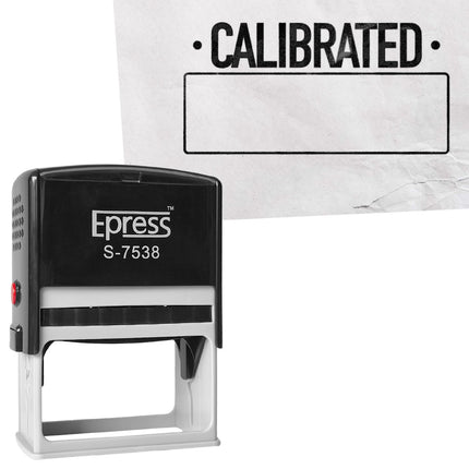 Stempel 75x38mm Calibrated