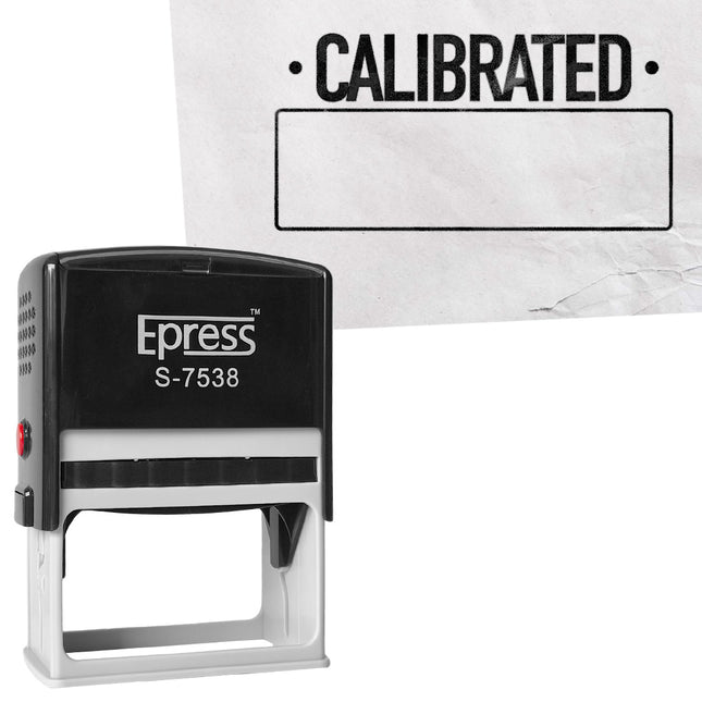 Stempel 75x38mm Calibrated