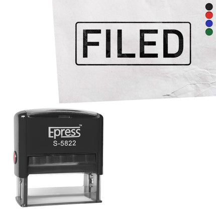 Stempel 58x22 mm Filed