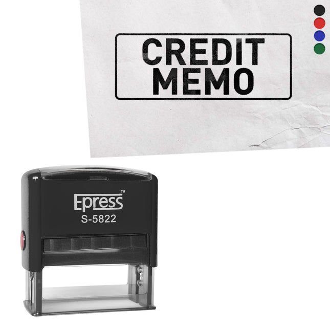Stempel 58x22mm Credit memo