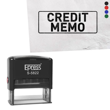 Stempel 58x22mm Credit memo