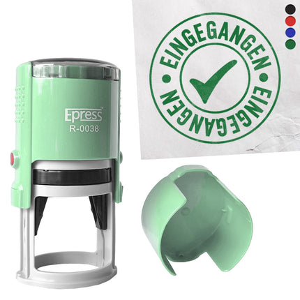 Stempel Ø38mm Eingegangen