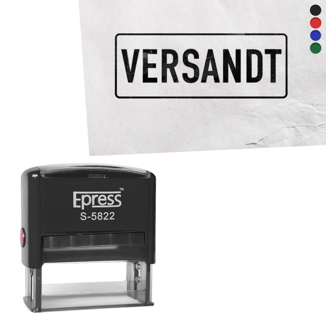 Stempel 58x22mm Versandt