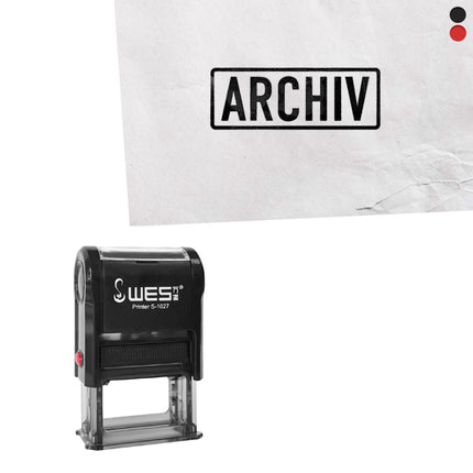 Stempel 27x10mm Archiv