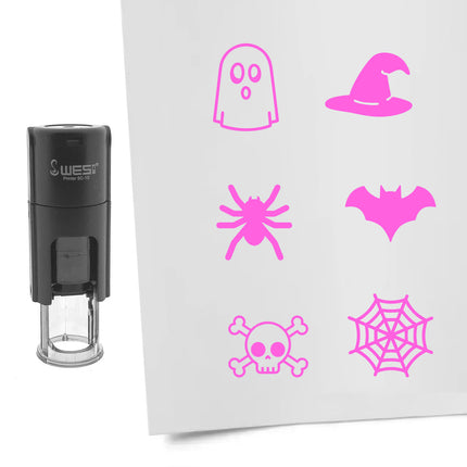 Stempelset Halloween Ø10mm rund