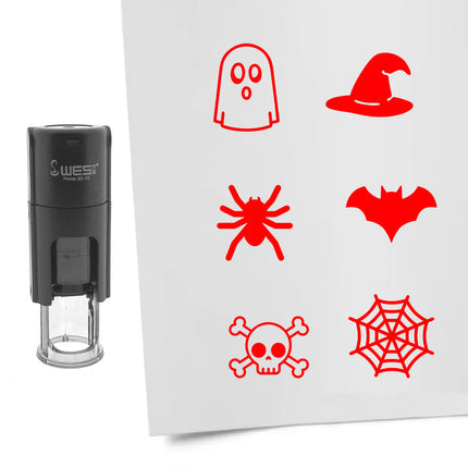 Stempelset Halloween Ø10mm rund