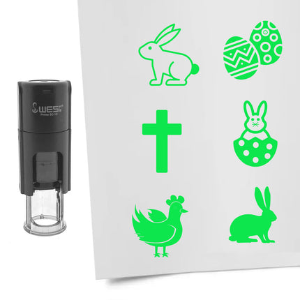 Stempelset Ostern Ø10mm rund