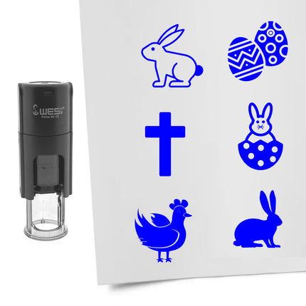 Stempelset Ostern Ø10mm rund