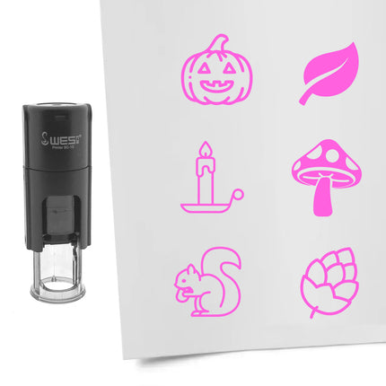 Stempelset Herbst Ø10mm rund