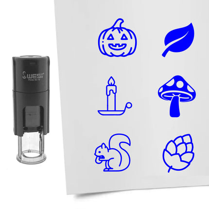 Stempelset Herbst Ø10mm rund
