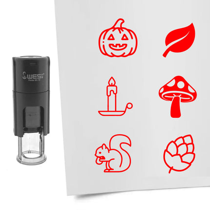 Stempelset Herbst Ø10mm rund