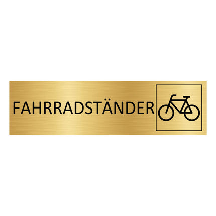 Türschild Fahrradständer