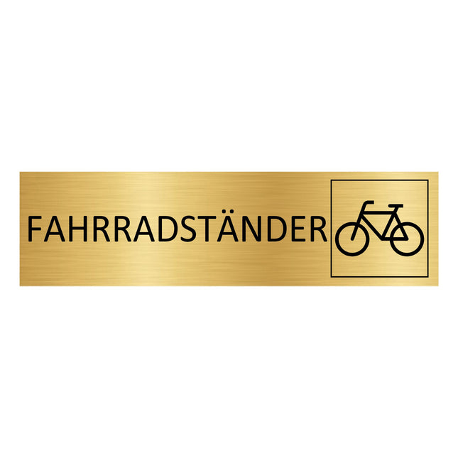Türschild Fahrradständer