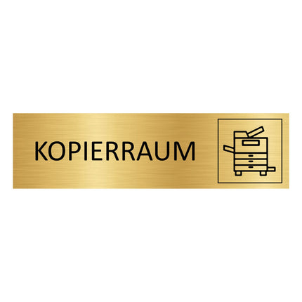 Türschild Kopierraum