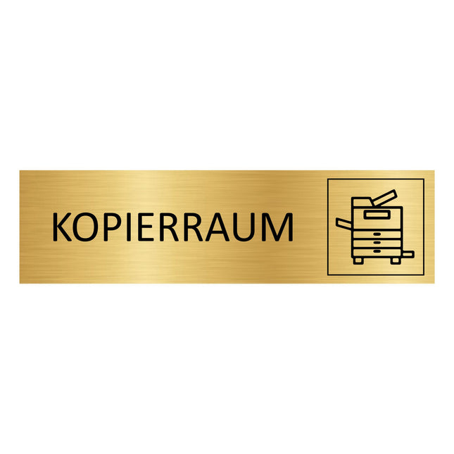 Türschild Kopierraum