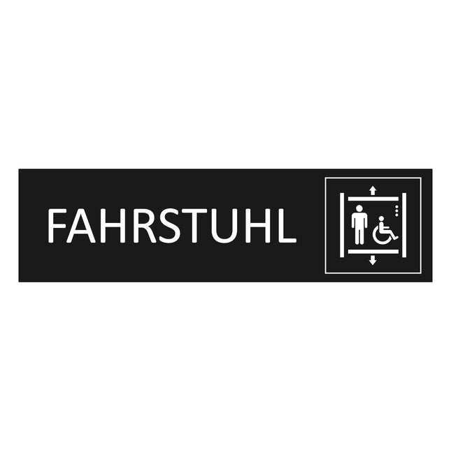Türschild Fahrstuhl